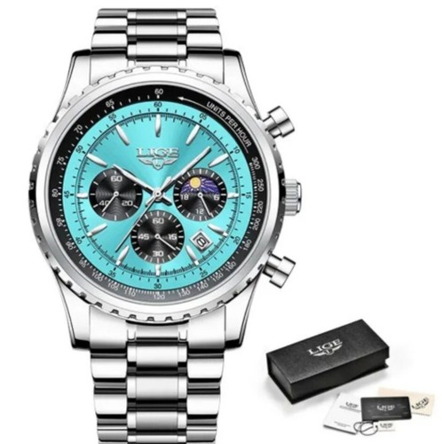 Lige mens wristwatch luxury - lige,