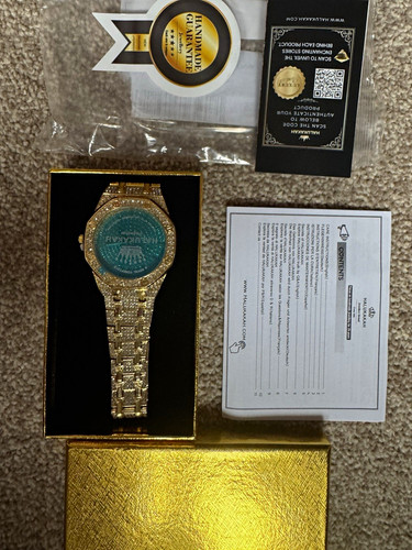 Halukakah quartz gold - gold, bracelet