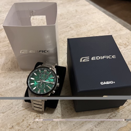 New casio edifice mens watch - new,