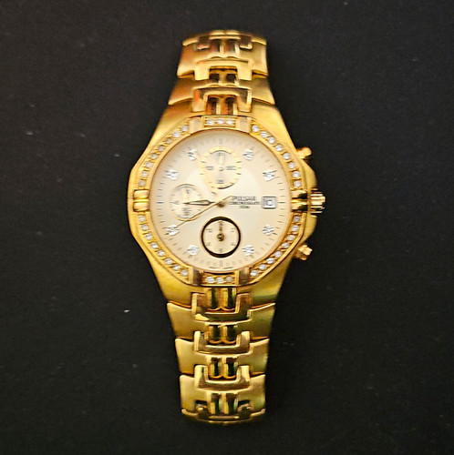 Pulsar men gold tone - pulsar, men's