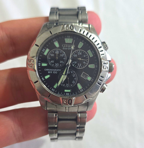 Citizen eco drive chronograph - eco-drive,
