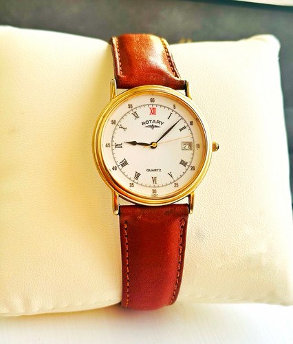 Rotary quartz white roman - rotary, dial