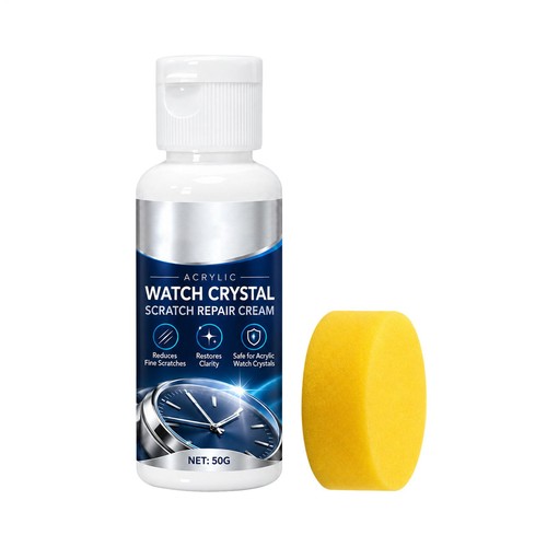 Acrylic watch crystal scratch - crystal,