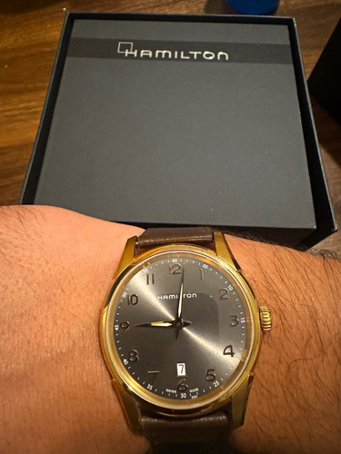 Hamilton jazzmaster quartz - hamilton,