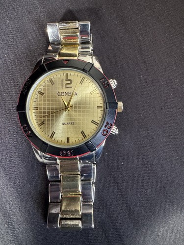 Geneva quartz men - men's, watch