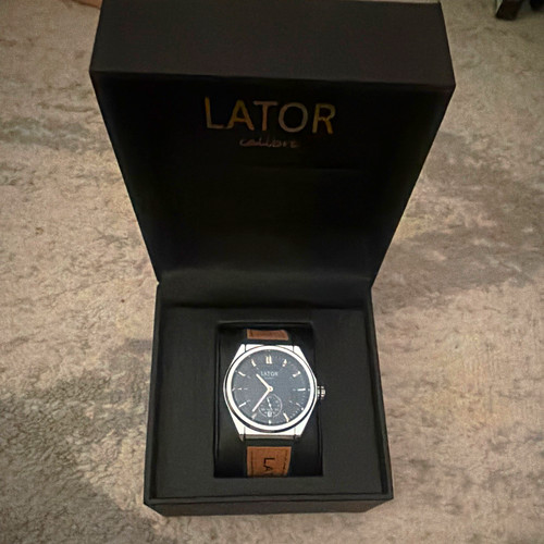 Lator calibre quartz black - lator,