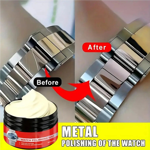 Watch crystal polish metal - watch,