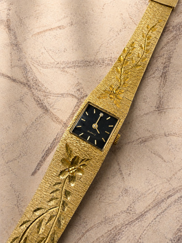 Gold tone 1970 rare vintage - gold,