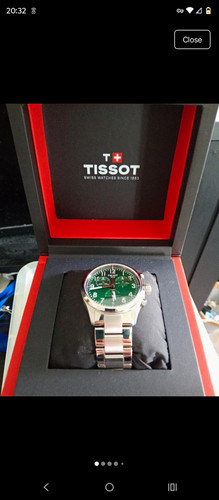 Tissot 1853 green dial - tissot,