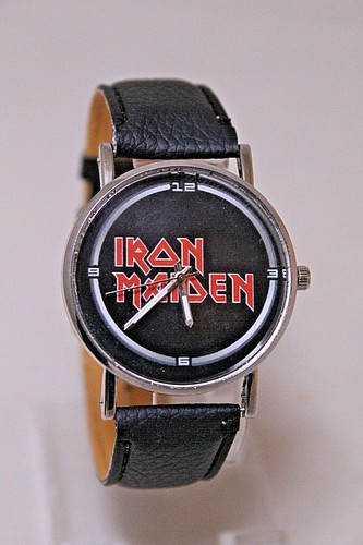Iron maiden designer watch - iron, watch.