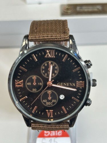Geneva quartz men watch - geneva,